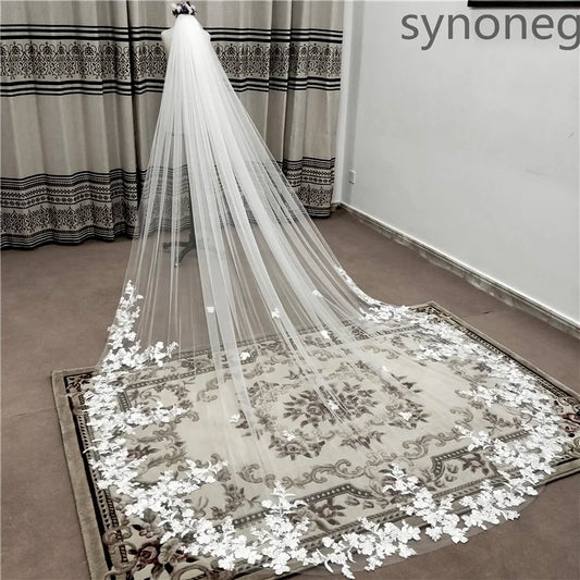 Voile de Mariée mi-long
