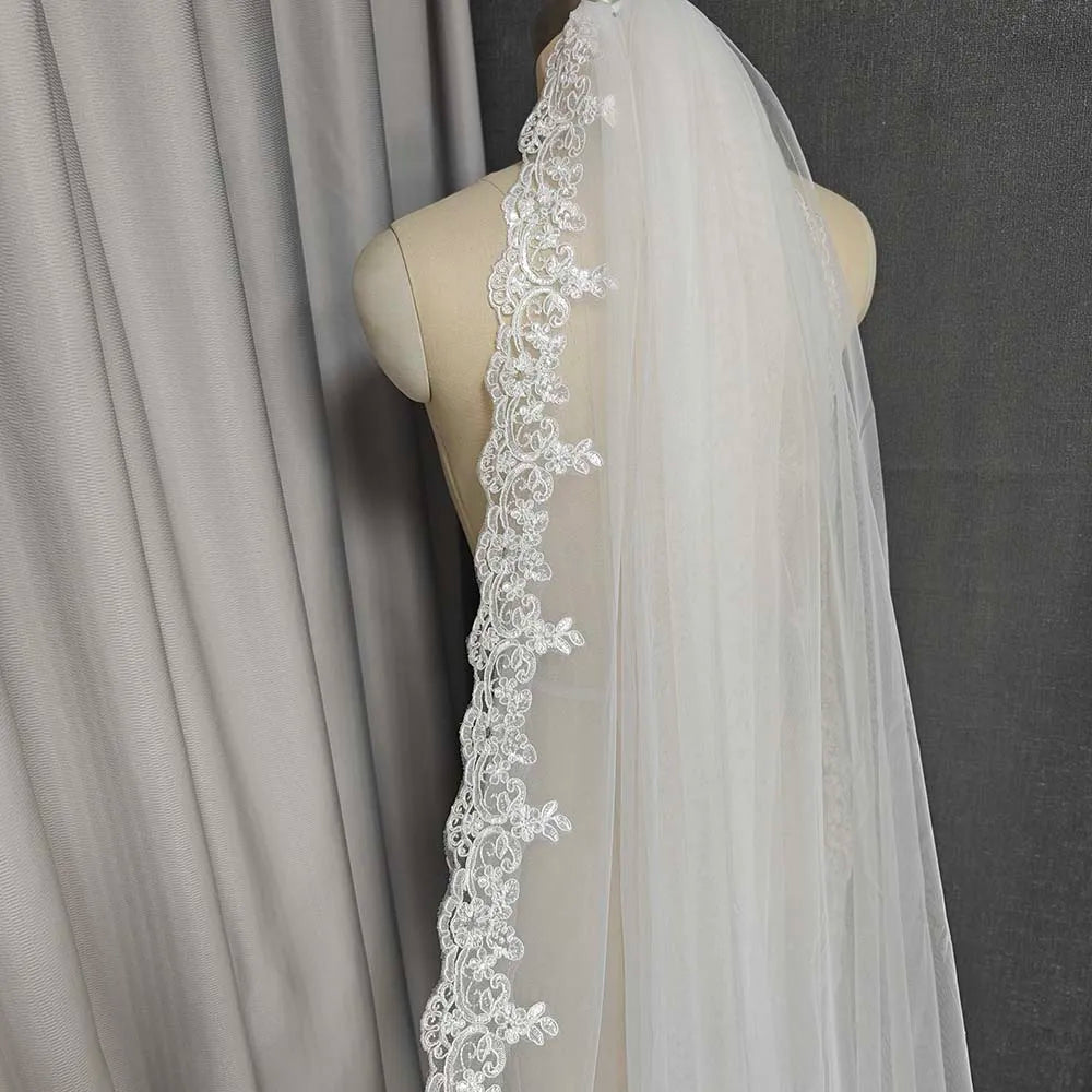 Voile de mariage Discret