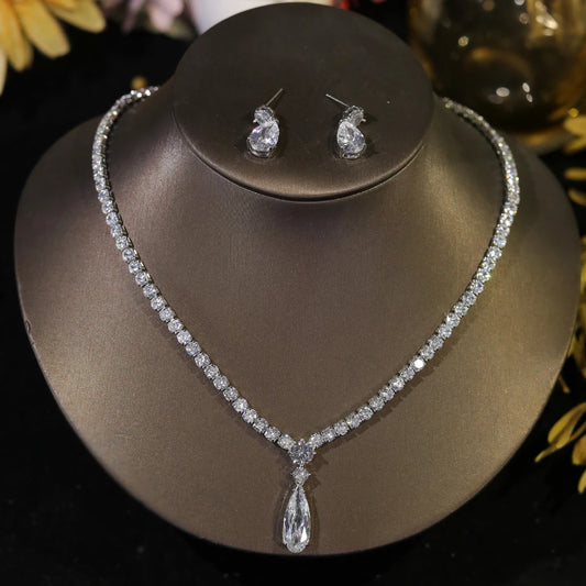 Parure de Mariage avec Pendentif