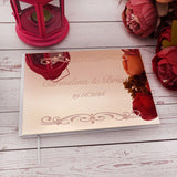 Livre d'Or Mariage Doré Luxe