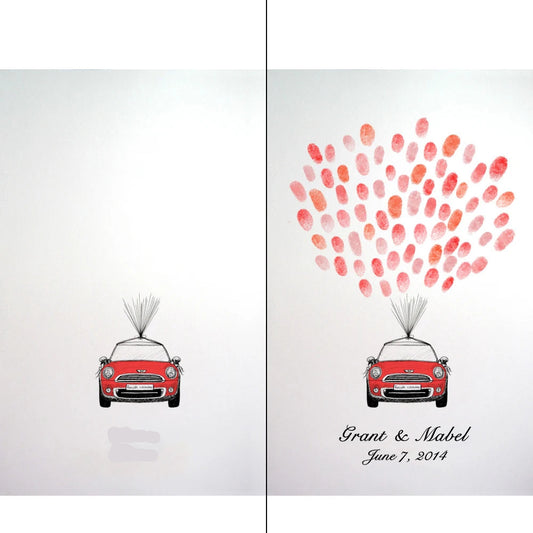 Arbre à empreinte mariage - Automobile