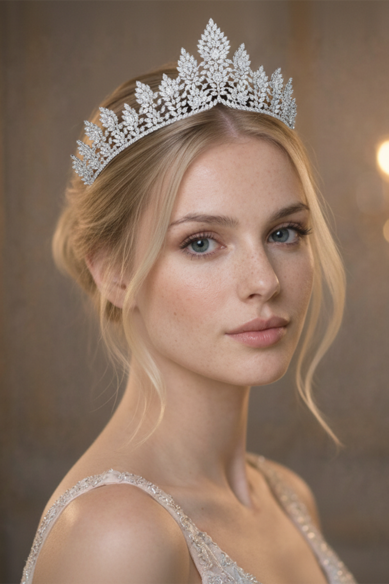 Tiare de Mariage Reine