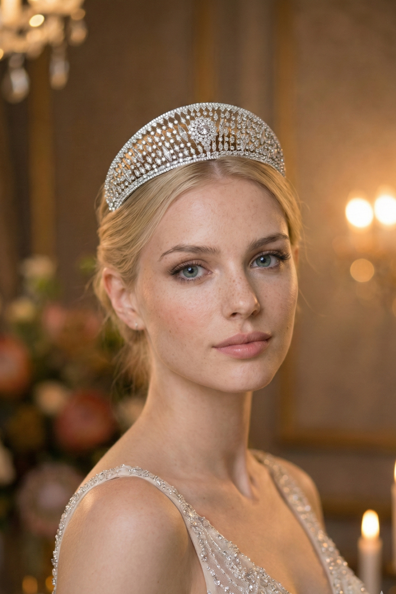 Tiare de Mariage Orientale