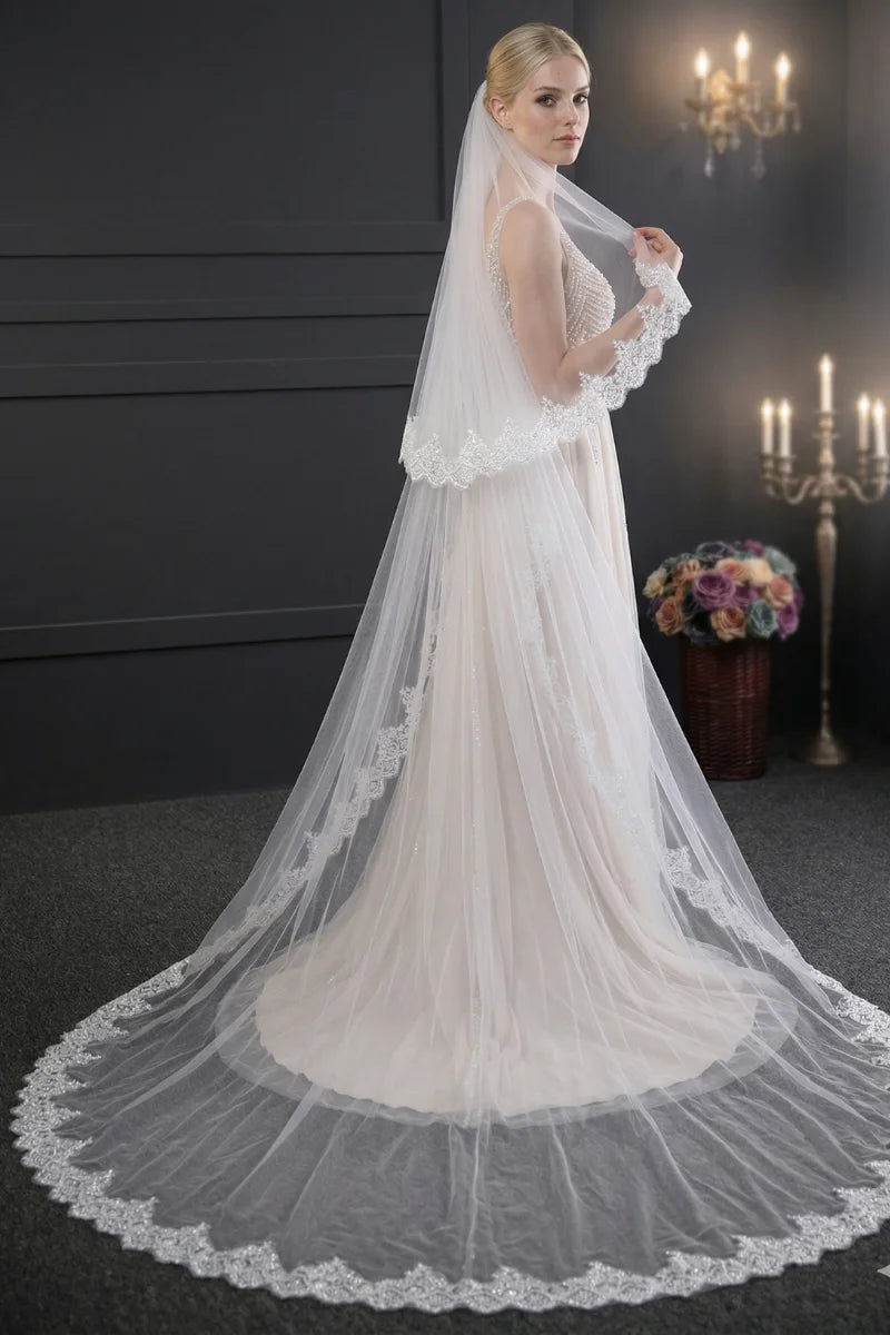 Voile de Mariée Longue 3M