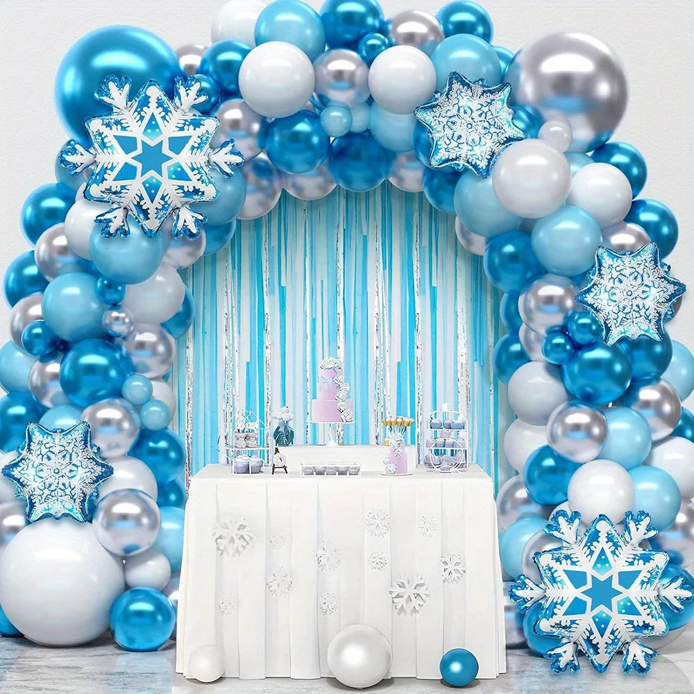 Arche de Ballon Hiver - Noël - vue 1