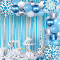 Arche de Ballon Hiver - Noël - vue 2