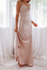 Robe De Mariée Satin Champagne