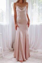Robe De Mariée Satin Champagne