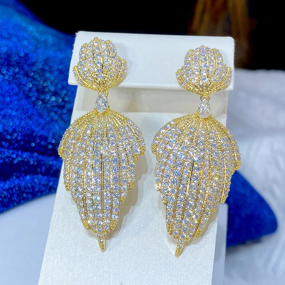 Boucle d'oreilles Crystal - vue 2