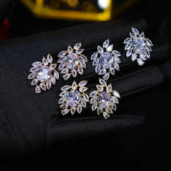 Boucle d'Oreilles Fine Mariage - vue 1
