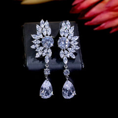 Boucle d'Oreilles Luxe Mariage - vue 2