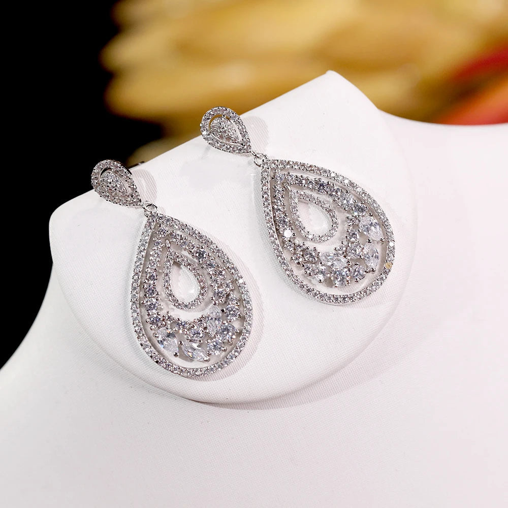 Boucle d'Oreilles Mariage Jeune Femme - vue 3