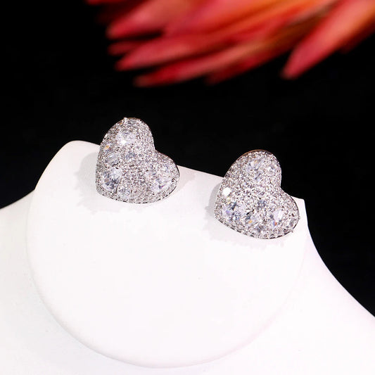 Boucles d'oreilles Coeur - vue 1