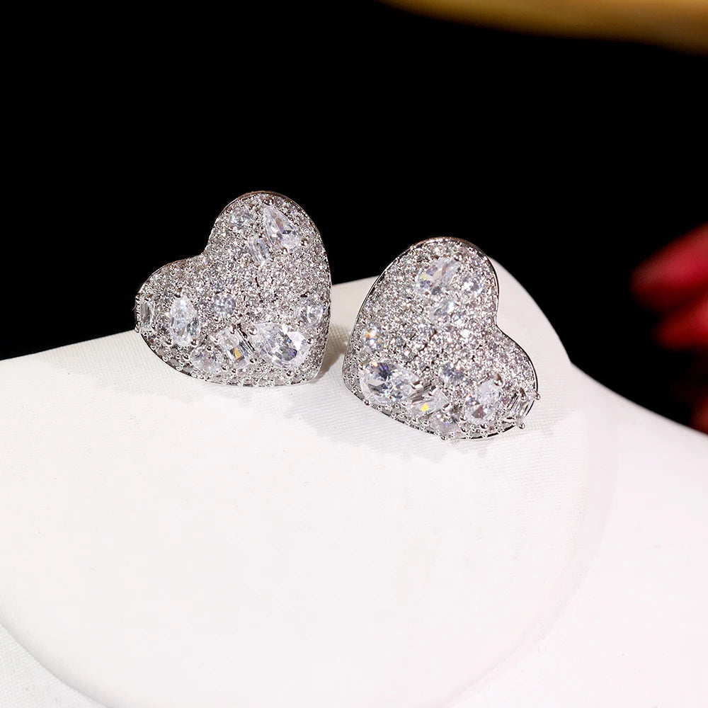 Boucles d'oreilles Coeur - vue 3