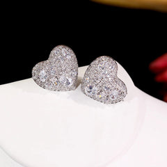 Boucles d'oreilles Coeur - vue 3