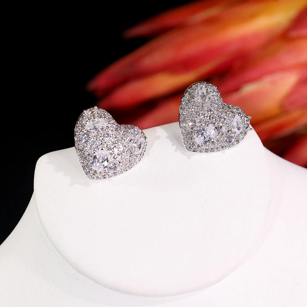 Boucles d'oreilles Coeur - vue 4