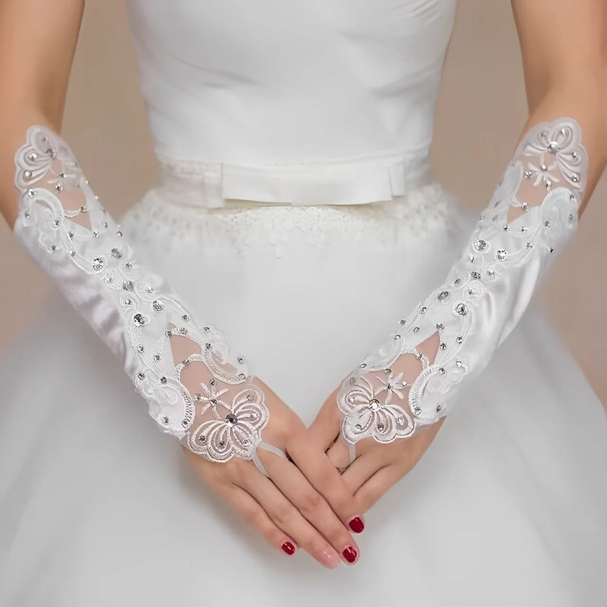 Gants sans doigts - vue 1