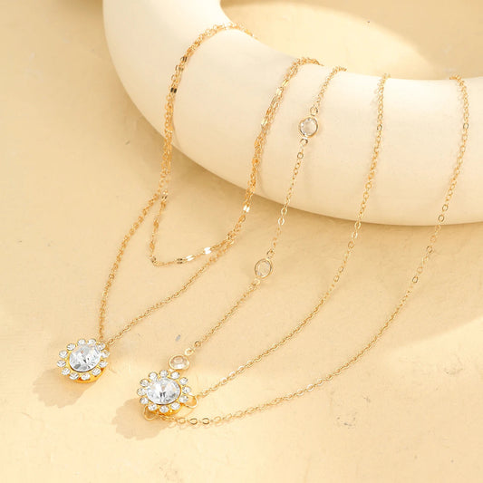 Collier de Dos Mariage - vue 2
