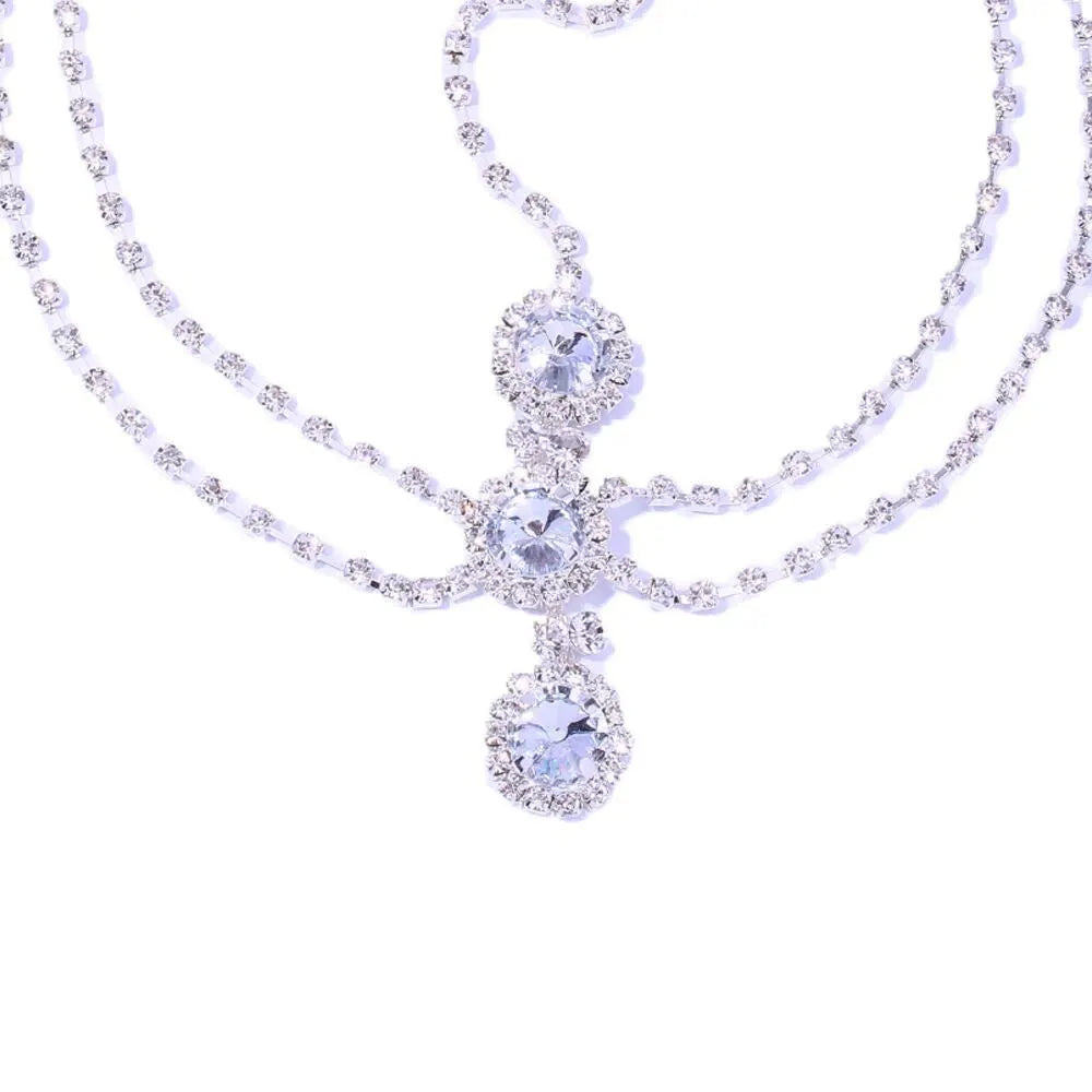 Collier de tête Dubai, coloris argent
