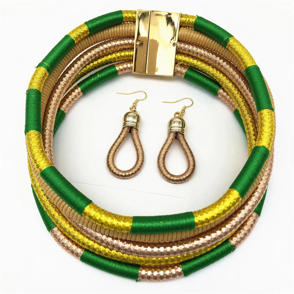 Collier Ethiopien Lauren - vue 2