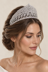 Couronne Désirée porté