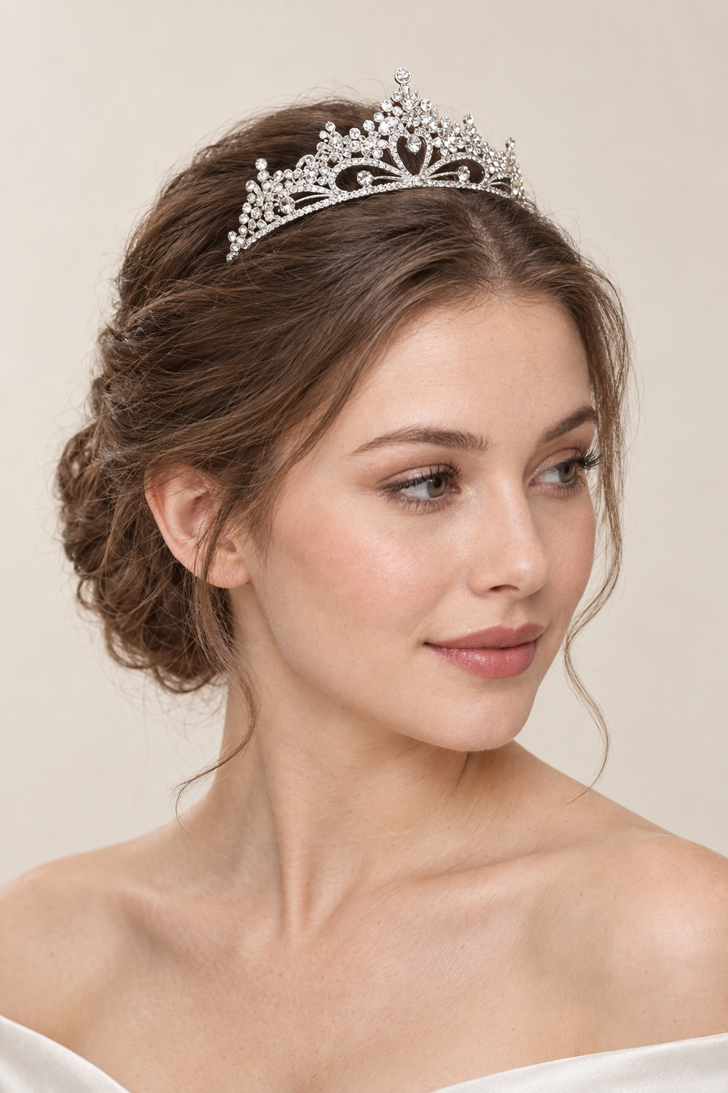 Couronne Enfant Mariage porté