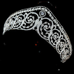 Diadème Princesse Crystal Mariage - vue 2