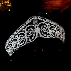 Diadème Princesse Crystal Mariage - vue 3