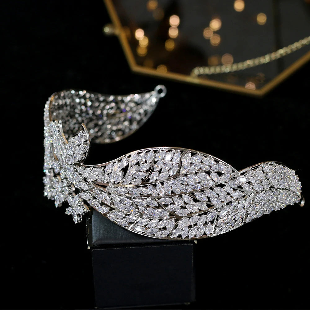 Diademe Mariage Strass - vue 12
