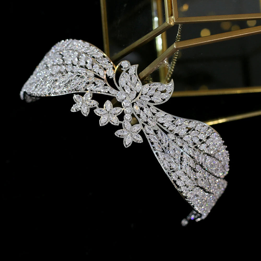 Diademe Mariage Strass - vue 14