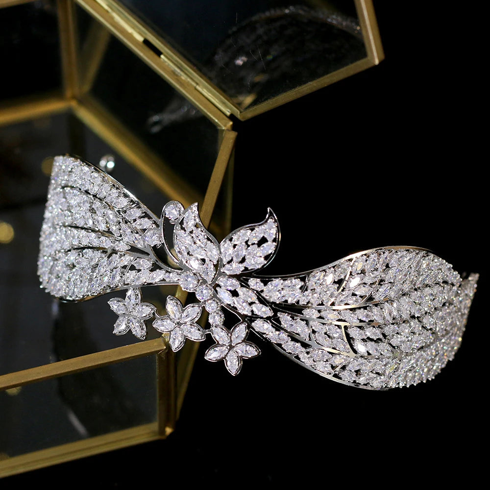 Diademe Mariage Strass - vue 7