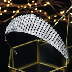 Diademe Mariage Cheveux Long - vue 2