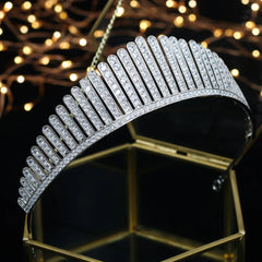Diademe Mariage Cheveux Long - vue 3