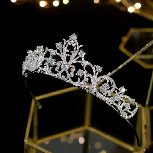 Diadème Reine des Neiges Mariage - vue 2
