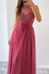 Robe Longue Halter Bohème Chic