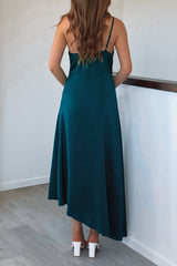 Robe De Mariée Satin Asymétrique