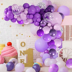 Kit Arche de Ballon - Violet - vue 3