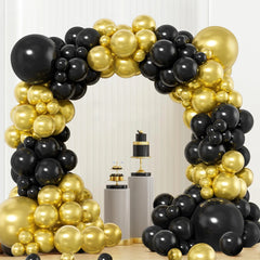 Kit de Ballon - Noir et Doré - vue 1