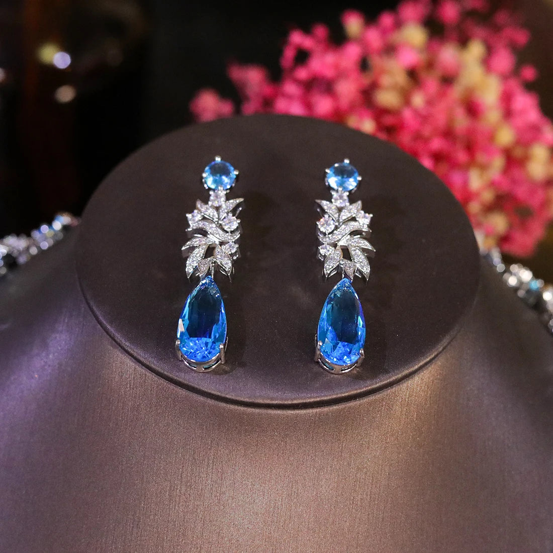 Parure Bleue de Mariage - vue 3