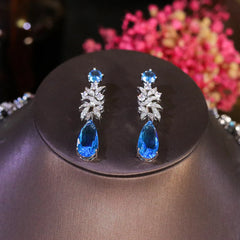 Parure Bleue de Mariage - vue 3