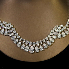 Parure Collier et Boucle d'Oreille Mariage - vue 3