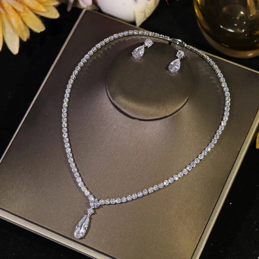 Parure de Mariage avec Pendentif - vue 2
