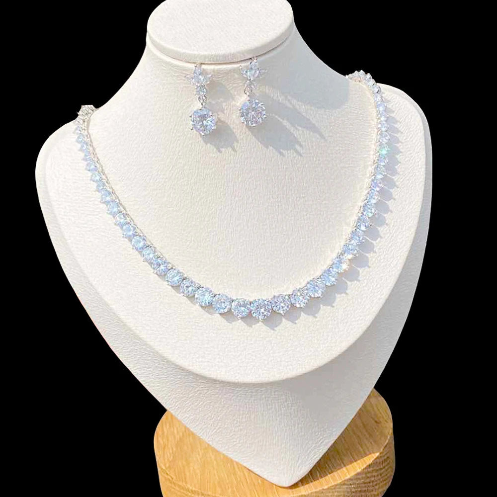 Parure en Zircon Mariage - vue 2