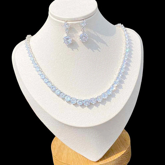 Parure en Zircon Mariage - vue 2