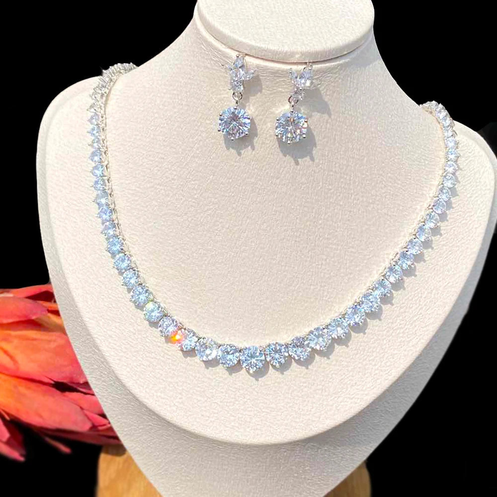 Parure en Zircon Mariage - vue 3