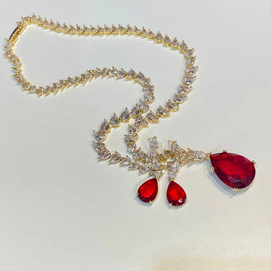 Parure Pendentif de mariage - vue 2