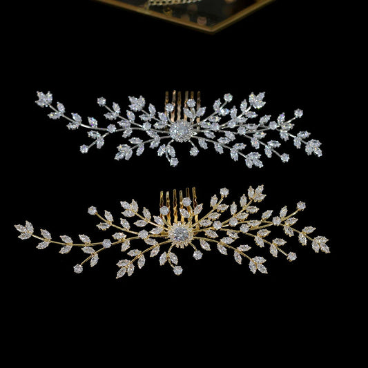 Peigne à cheveux avec Strass - vue 2