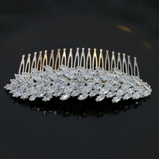 Peigne Argenté de Mariage - vue 2