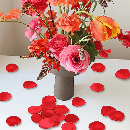 Pétale de rose - Rouge - vue 2