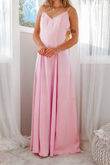Robe De Mariée Satin Col V